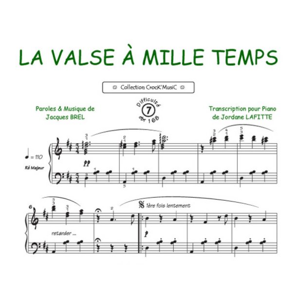 La Valse &agrave; Mille Temps : Collection Crock'Music