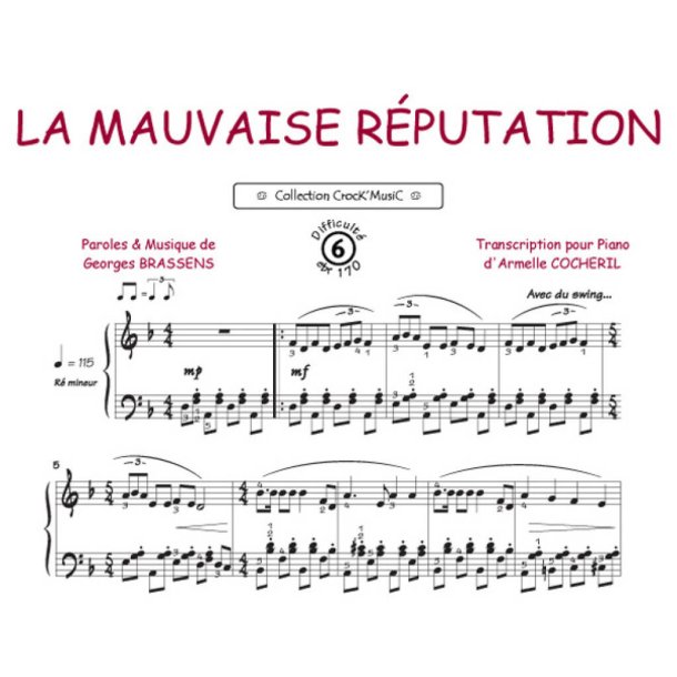 La Mauvaise R&eacute;putation : Collection Crock'Music