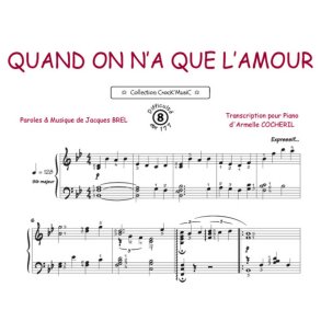 Quand on n'a que l'amour : Collection Crock'Music