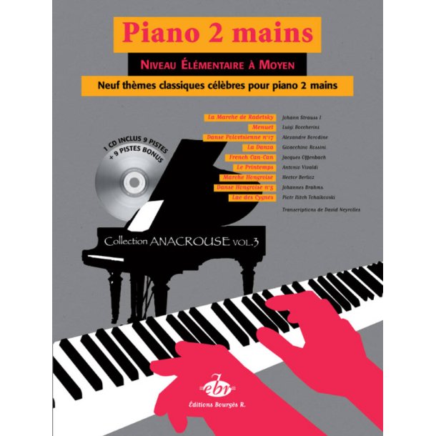 9 Themes Classiques Celebres Anacrouse Vol 3