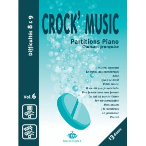 Recueil CrocK'MusiC Volume 6 : Collection Crock'Music