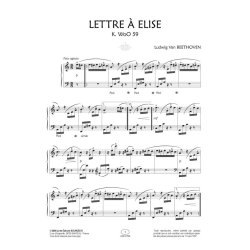 Lettre &agrave; Elise, Bagatelle WoO 59 : Collection Anacrouse