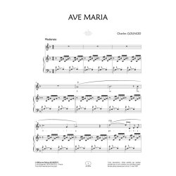 Ave Maria Voix Moyennes : Collection Anacrouse