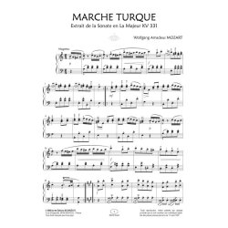 Marche turque : Collection Anacrouse