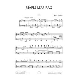 Maple Leaf Rag : Collection Anacrouse