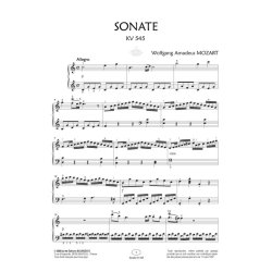 Sonate KV 545 : Collection Anacrouse