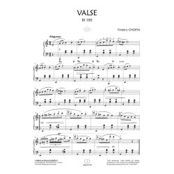 Valse BI 150 : Collection Anacrouse