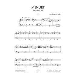 2 Menuets : Opus Anh 113 - Opus Anh 116 : Collection Anacrouse