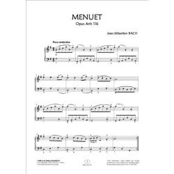 2 Menuets : Opus Anh 113 - Opus Anh 116 : Collection Anacrouse