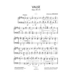 2 Valses : Opus 39 N&deg;5 - Opus 39 N&deg; 9 : Collection Anacrouse