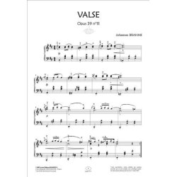 2 Valses : Opus 39 N&deg;10 - Opus 39 N&deg;11 : Collection Anacrouse