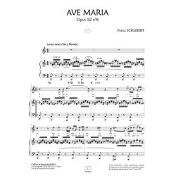 Ave Maria Opus 52 N&deg;6 - Voix Elev&eacute;es : Collection Anacrouse