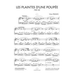 Les plaintes d'une poup&eacute;e FWV 20 : Collection Anacrouse