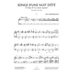 Songe d'une Nuit d'&eacute;t&eacute; N&deg;4 Opus 61 : Collection Anacrouse