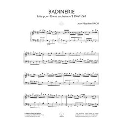 Badinerie BWV 1067 : Collection Anacrouse