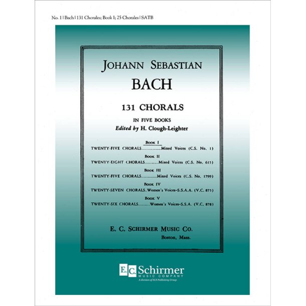 25 Chorales : Book I from 131 Chorales