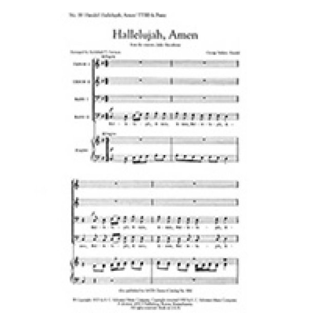 Judas Maccabaeus: Hallelujah, Amen