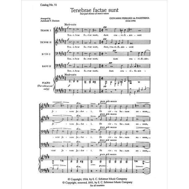 Tenebrae factae sunt