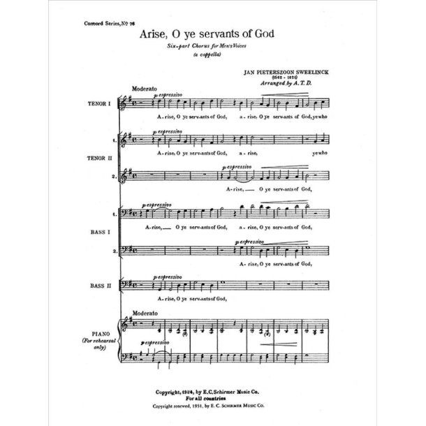 Arise Ye Servants of God