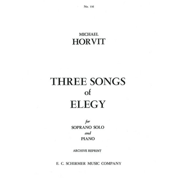 Three Songs of Elegy