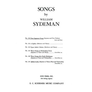 Four Japanese Songs