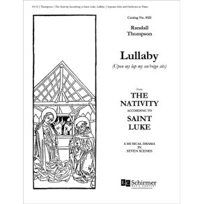 Lullaby : Upon my lap my sov'reign sits