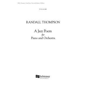 A Jazz Poem, A, for Piano & Orchestra