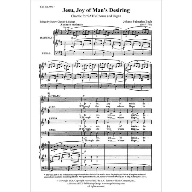 Jesu, Joy of Man's Desiring