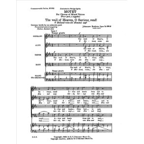 The Wall of Heaven, O Savior, Rend! : O Heiland reiss die Himmel auf!, Op.74/2
