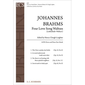 Four Love Song Waltzes, Op.52/6,9,11 & Op.65/8