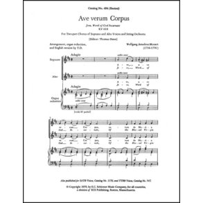 Ave verum Corpus, K.618 : Jesu, Word of God Incarnate