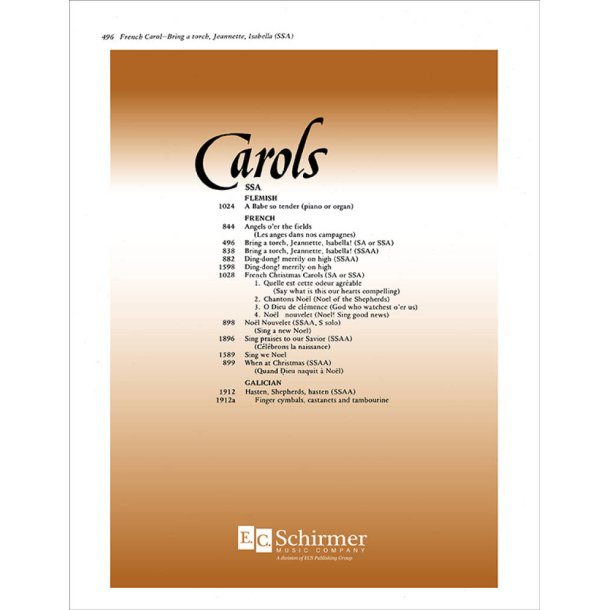 Bring a Torch, Jeannette, Isabella