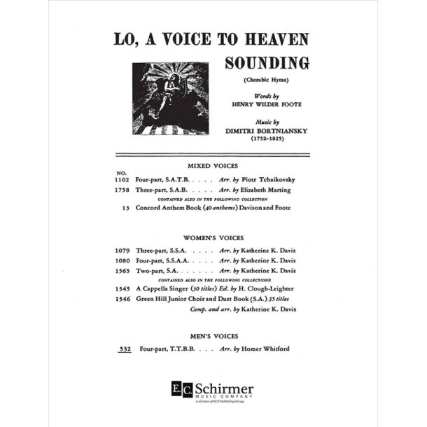 Lo, a Voice to Heaven Sounding : Cherubic Hymn