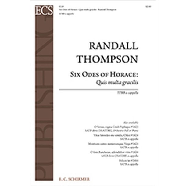 Six Odes of Horace: Quis multa gracilis