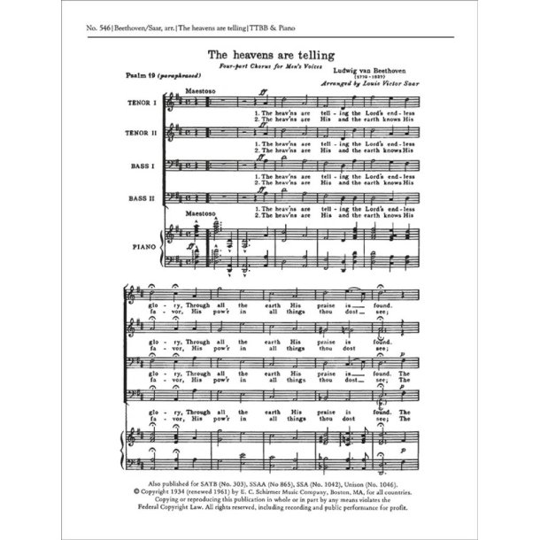 The Heavens are Telling