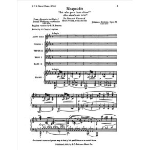 Alto Rhapsody, Op.53