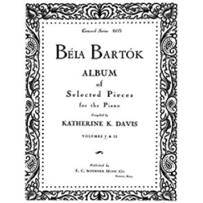 Bela Bartok Album for Piano, Vol. I