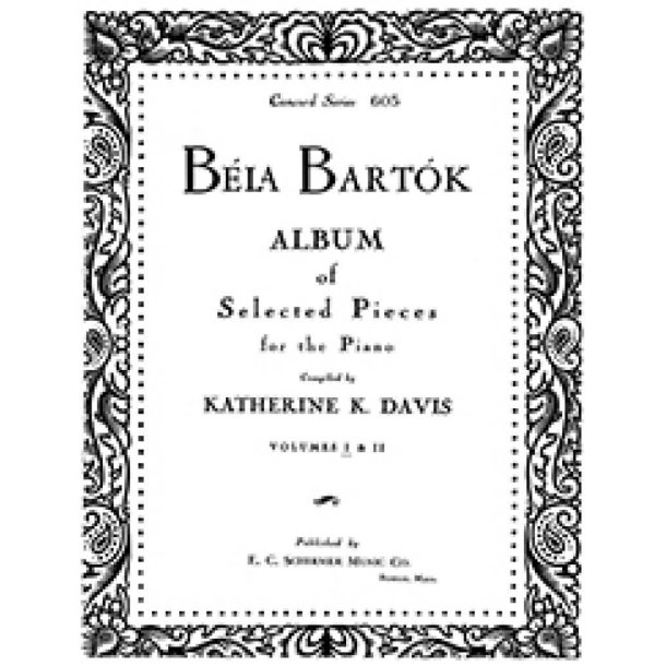 Bela Bartok Album for Piano, Vol. I