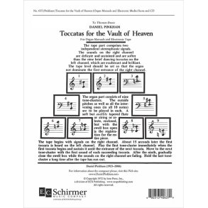 Toccatas for the Vault of Heaven