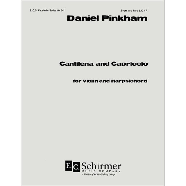 Cantilena and Capriccio