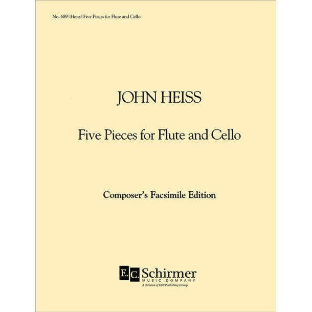 Five Pieces for Flute and Cello
