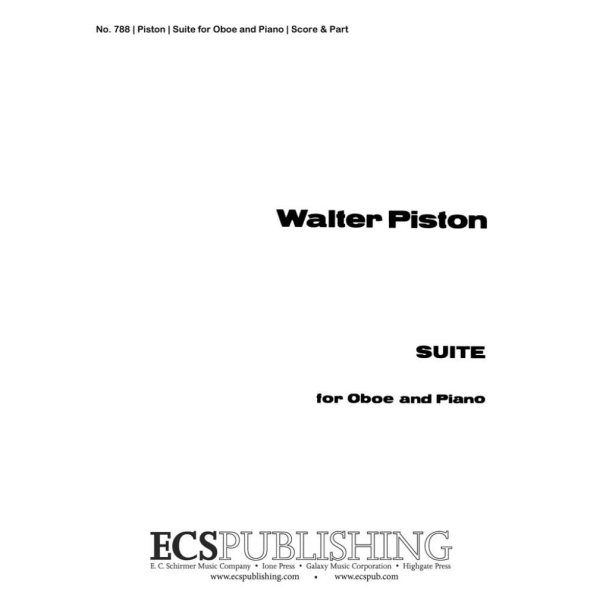 Suite for Oboe and Piano