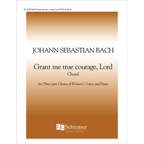 Grant Me True Courage, Lord BWV 45
