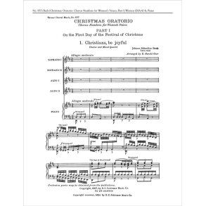 Christmas Oratorio, Part 1: Choruses