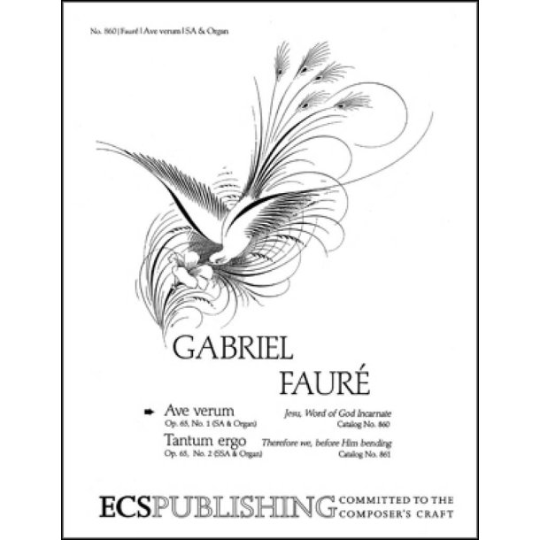 Ave verum Corpus, Op. 65/1 : Jesu, Word of God Incarnate