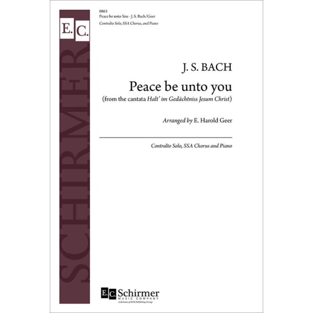 Cantata 67: Peace Be Unto You