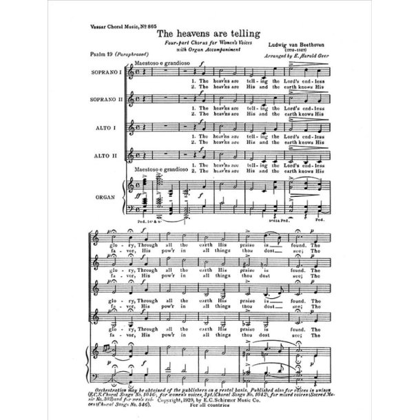 The Heavens are Telling