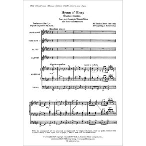 Hymn of Glory : Cantate Domino