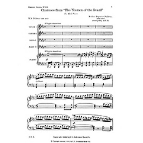 Yeoman of the Guard: Choruses