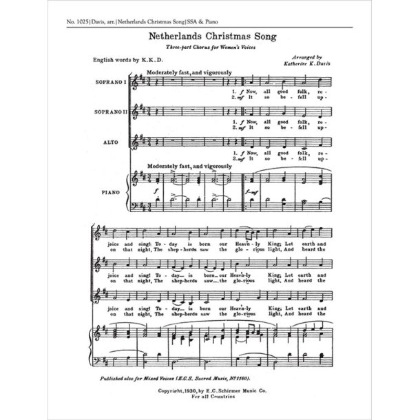 Netherlands Christmas Song